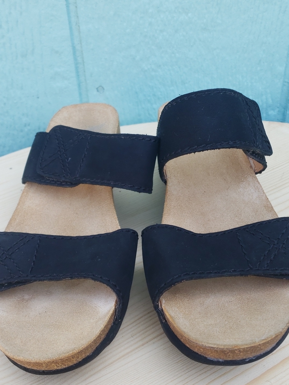 Dansko Black Women's Slide Sandals - Comfortable Double Strap